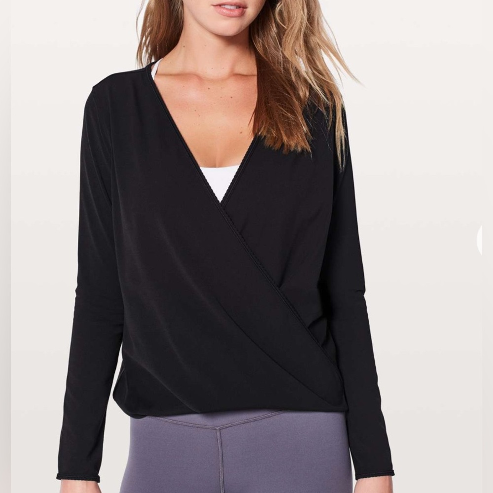 Lululemon Full Freedom Long Sleeve Black